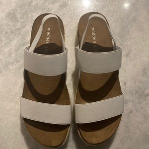 Size 9 medium, White, Brand Madden Girl